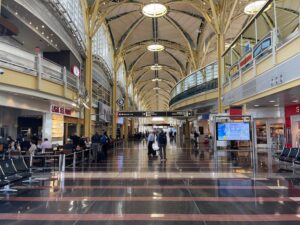 American Airlines Told Her The Flight Was Delayed. Then It Left Without Her a large building with many people