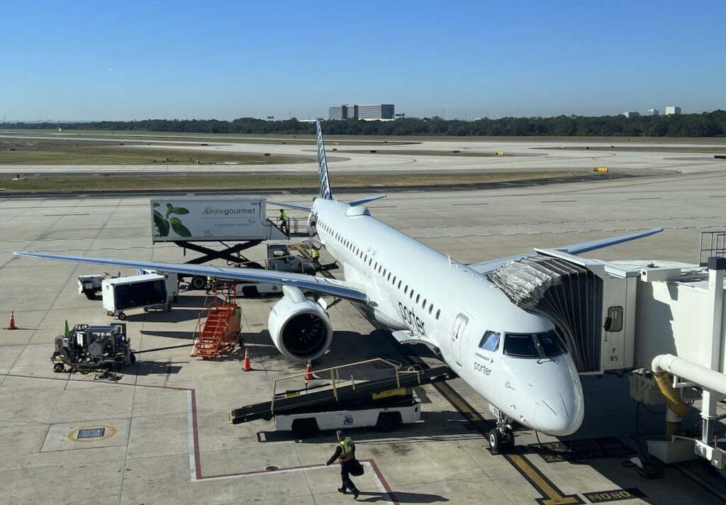 Ouch: Porter Flight Canceled After Toddler Refuses To Wear Seatbelt Ouch: Porter Flight Canceled After Toddler Refuses To Wear Seatbelt