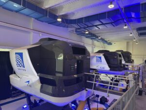 Inside United Airlines’ Massive Denver Training Center, Where 860 Pilots Can Train Every Day