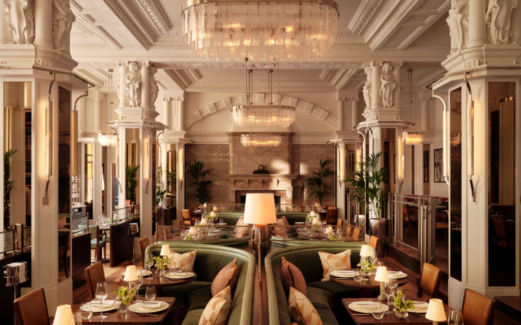The redesign of Kimpton Fitzroy London Fitzroy Kimpton Brasserie