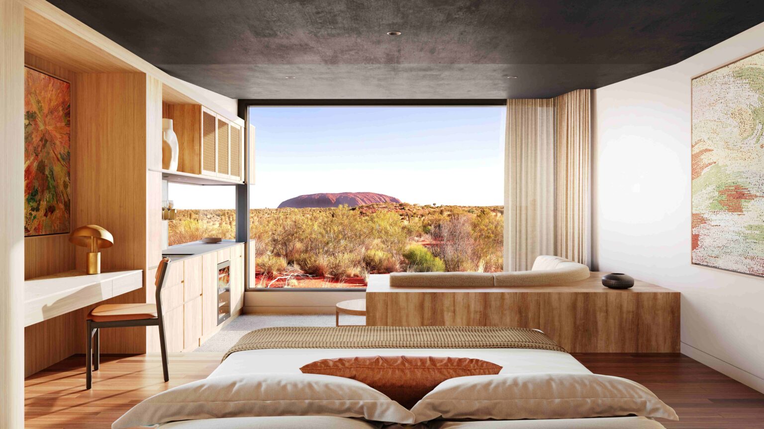 Beckons Plans Nine-Suite Ultra-Luxury Lodge at Uluṟu
