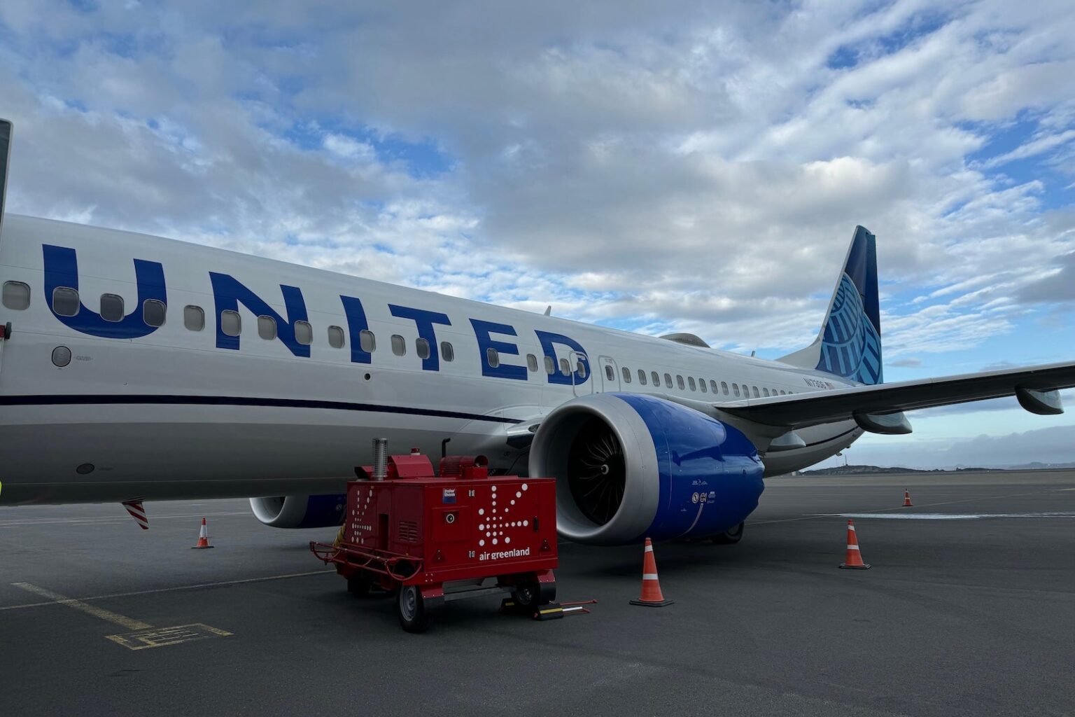United's epic Greenland flight (and others) coming back in 2027; luxe new domestic plane delayed