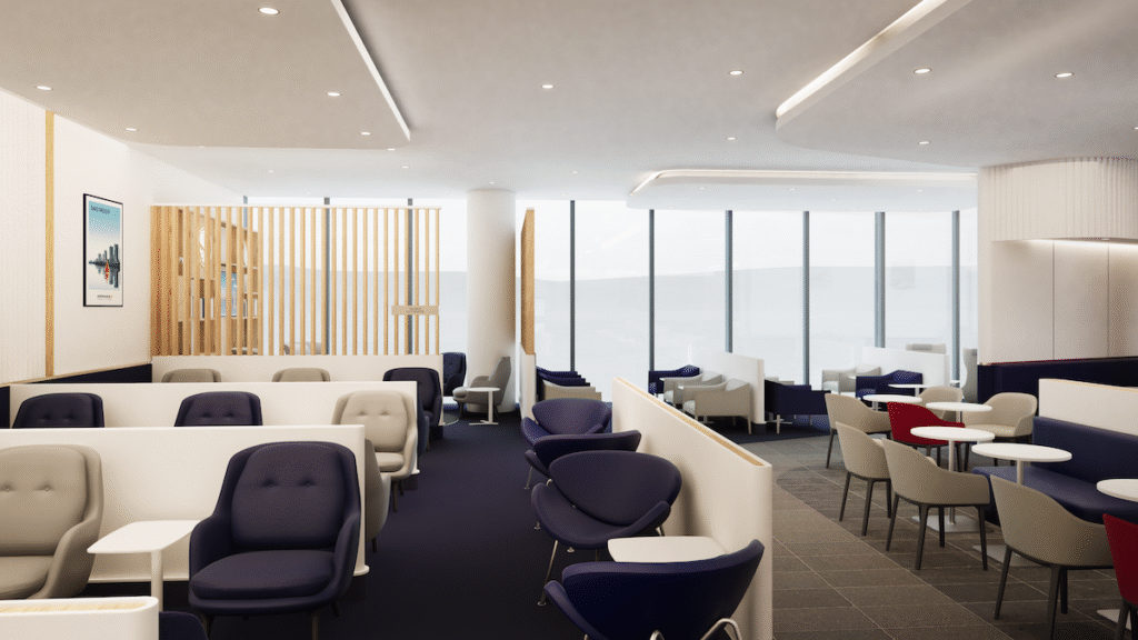 Air France Lounge Frankfurt Airport Opens In Terminal 3 Schengen Zone Another view of the seating area in the Air France Lounge at Frankfurt Airport Terminal 3