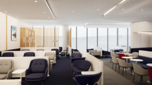 Air France Lounge Frankfurt Airport Opens In Terminal 3 Schengen Zone Another view of the seating area in the Air France Lounge at Frankfurt Airport Terminal 3