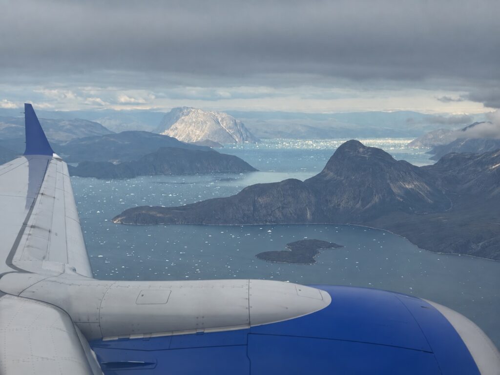A Window Seat To Another World: My Stunning Approach Into Greenland On United Airlines