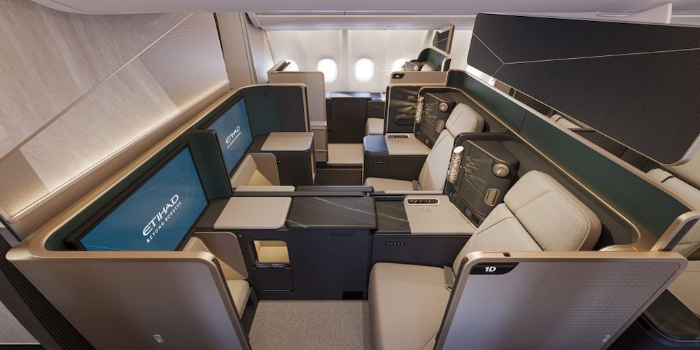 Etihad Unveils Airbus A330neo First & Business Class Cabins, And They’re Predictable Etihad