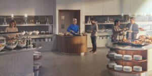 New SAS Copenhagen Lounge Will Feature Hotel Rooms, Bakery, Barista, And Runway Views