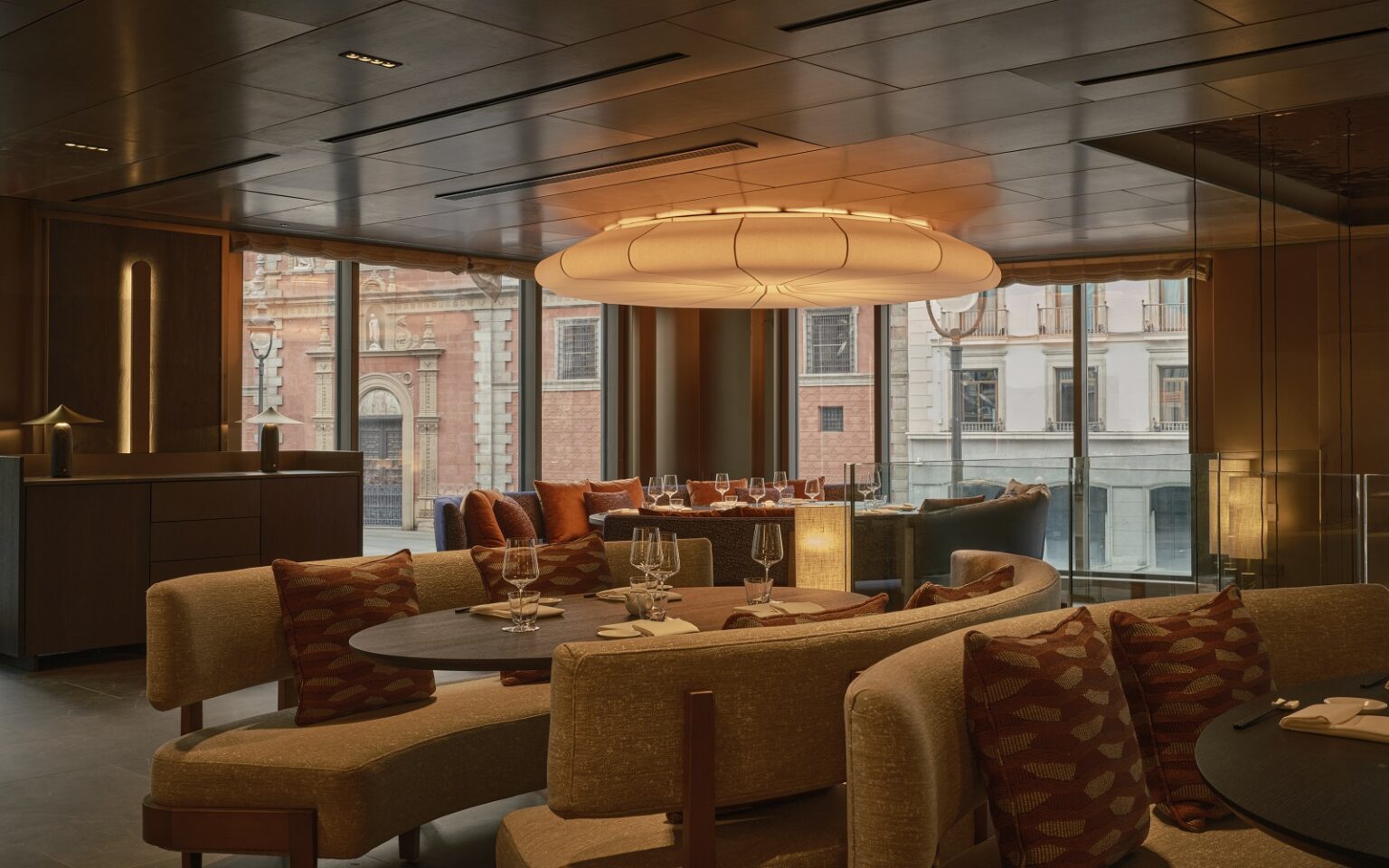 Nobu opens its doors to Madrid Nobu Madrid restaurant with views over the city