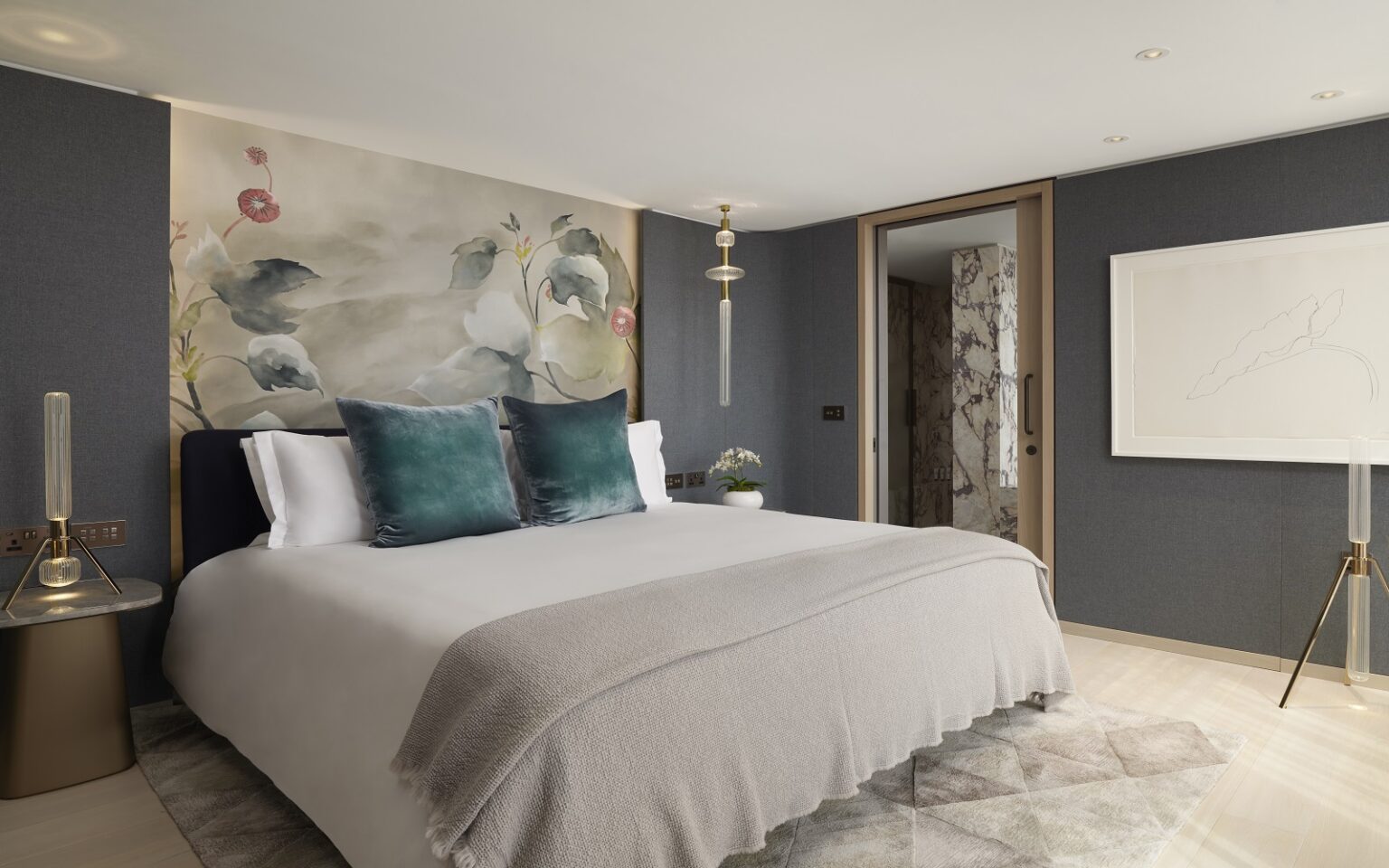 Why breadth of choice is the Hypnos secret to success in hospitality hypnos mattress and bed in Pan_Pacific_London_Pan_Pacific_Suite_Bedroom_