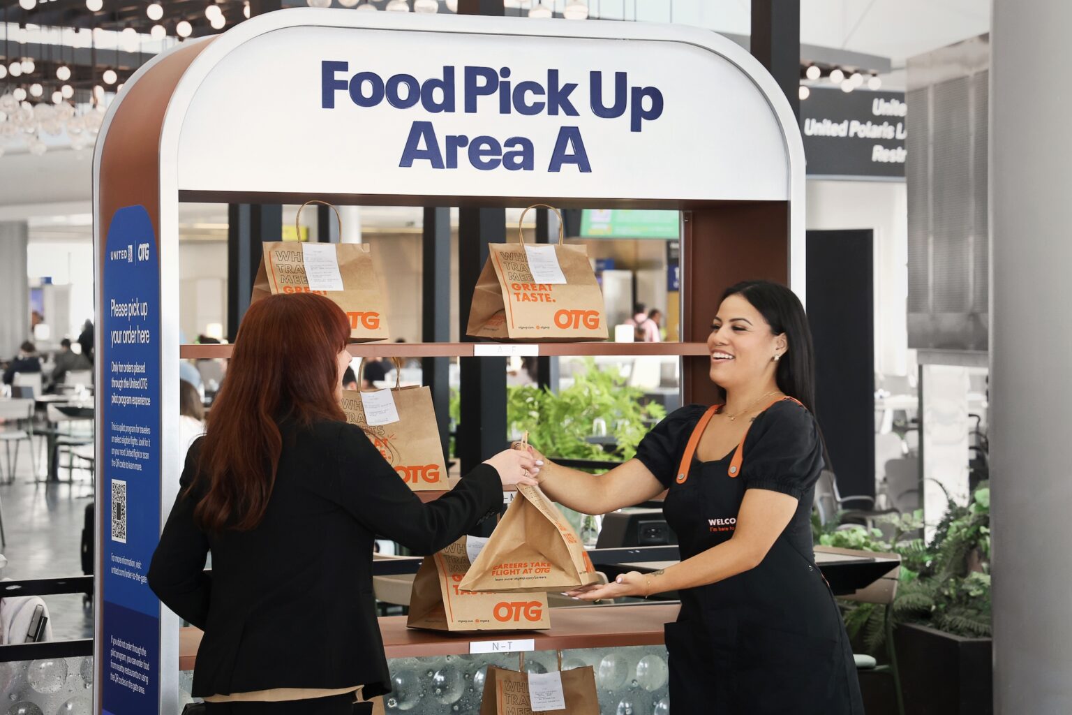 United Airlines Wants To Deliver Food To Your Gate, With Seatback Ordering Next