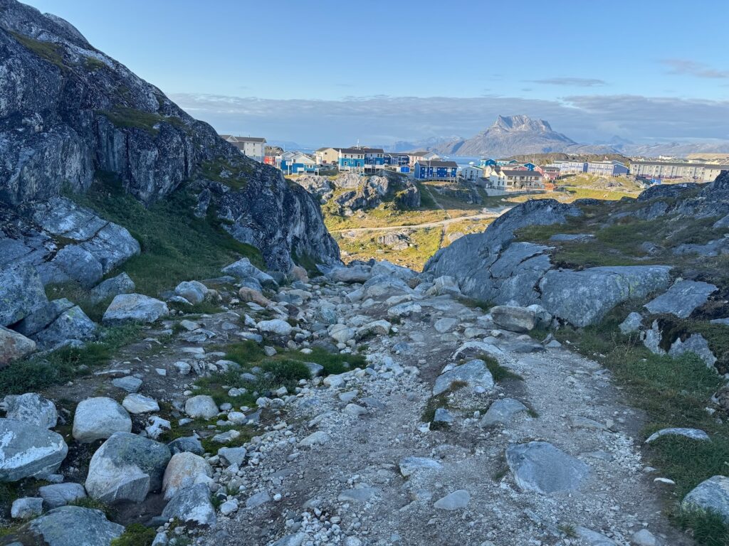 I Ran To Dinner In Nuuk…But There Was A Mountain In My Way