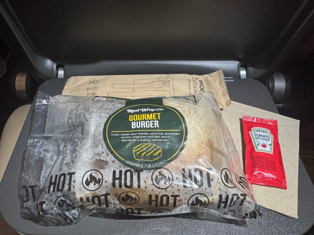 I Ordered A “Gourmet Burger” On easyJet…