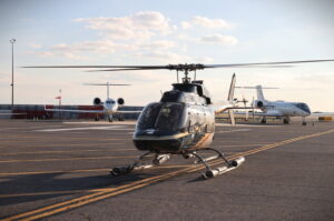 How To Use Bilt Cash For A Free Blade Helicopter Ride From Manhattan To JFK Blade Bell 407 helicopter parked at JFK Airport after arrival