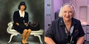 American Airlines Said She Wasn’t “American Material,” Now She’s Retiring At 83 As Its Most Senior Active Flight Attendant
