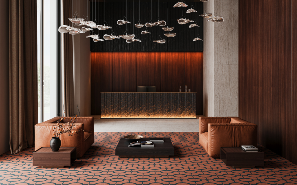 Ulster Carpets builds on four design influences to create FORM Ulster Carpets builds on four design influences to create FORM