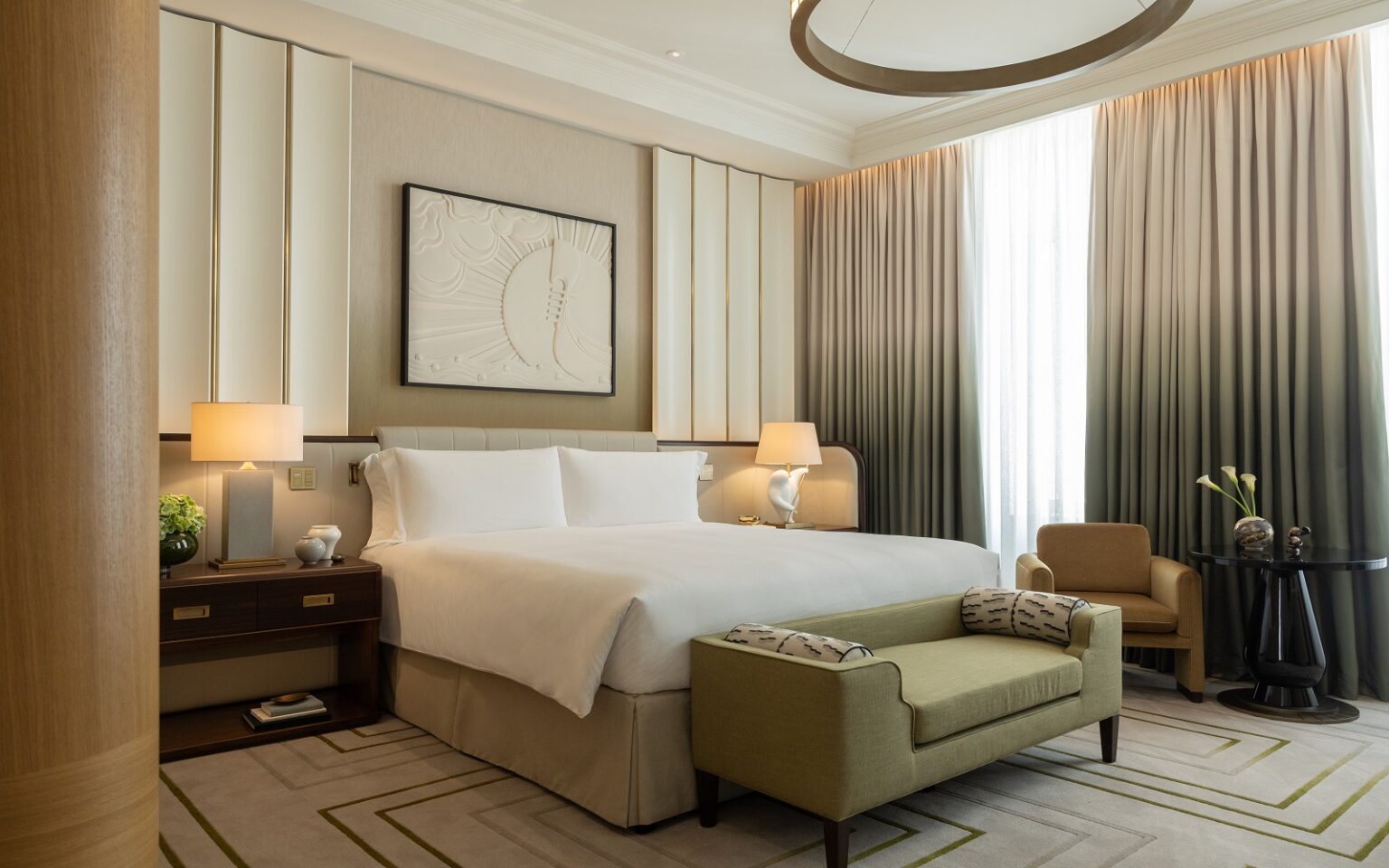 Case study: Lutron – lighting the next chapter of a legendary London hotel bedroom in The Savoy London with lighting by lutron
