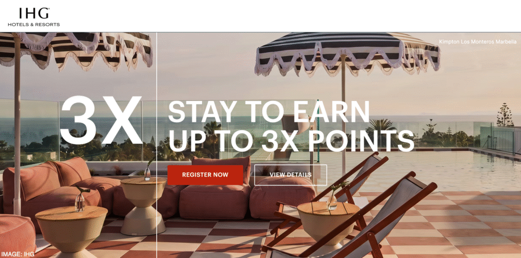 BEGINS TODAY: IHG One Rewards Double & Triple Points For Stays October 1 – December 31, 2026