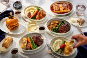 Delta Unveils “Next Era” Of Delta One, With New Dining, Drinks, & Amenities Selection of new dishes from the Delta One menu