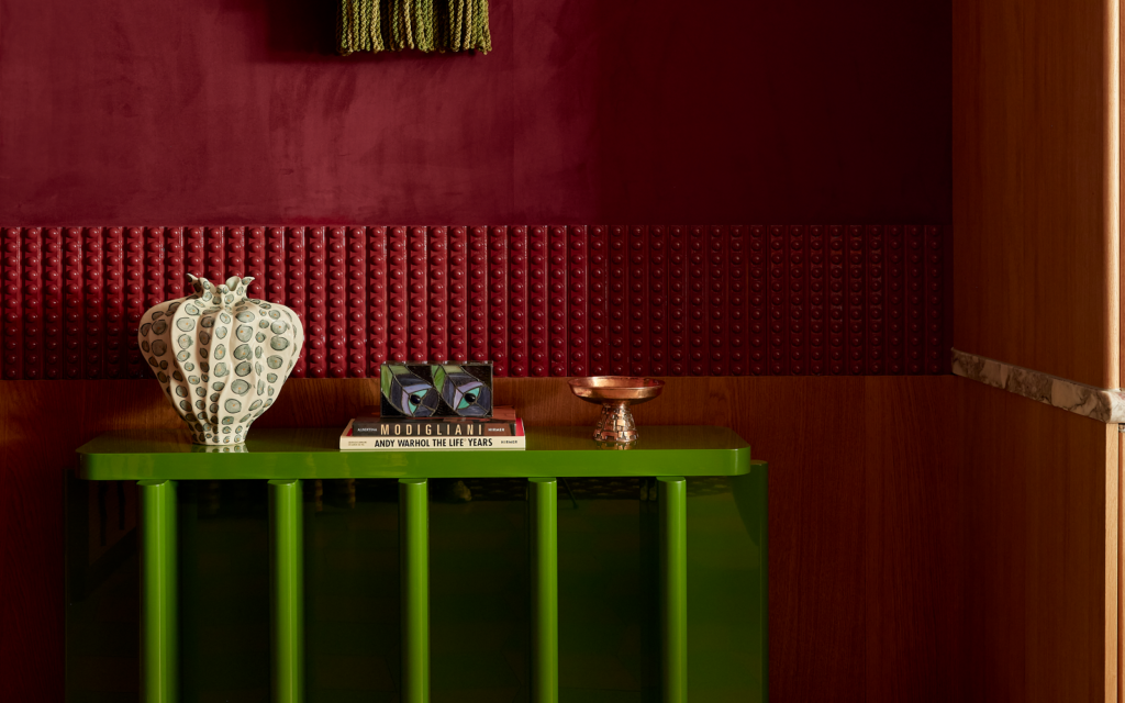 New hotel openings – October 2026 wilde amsterdam vignette on greentable against red wall